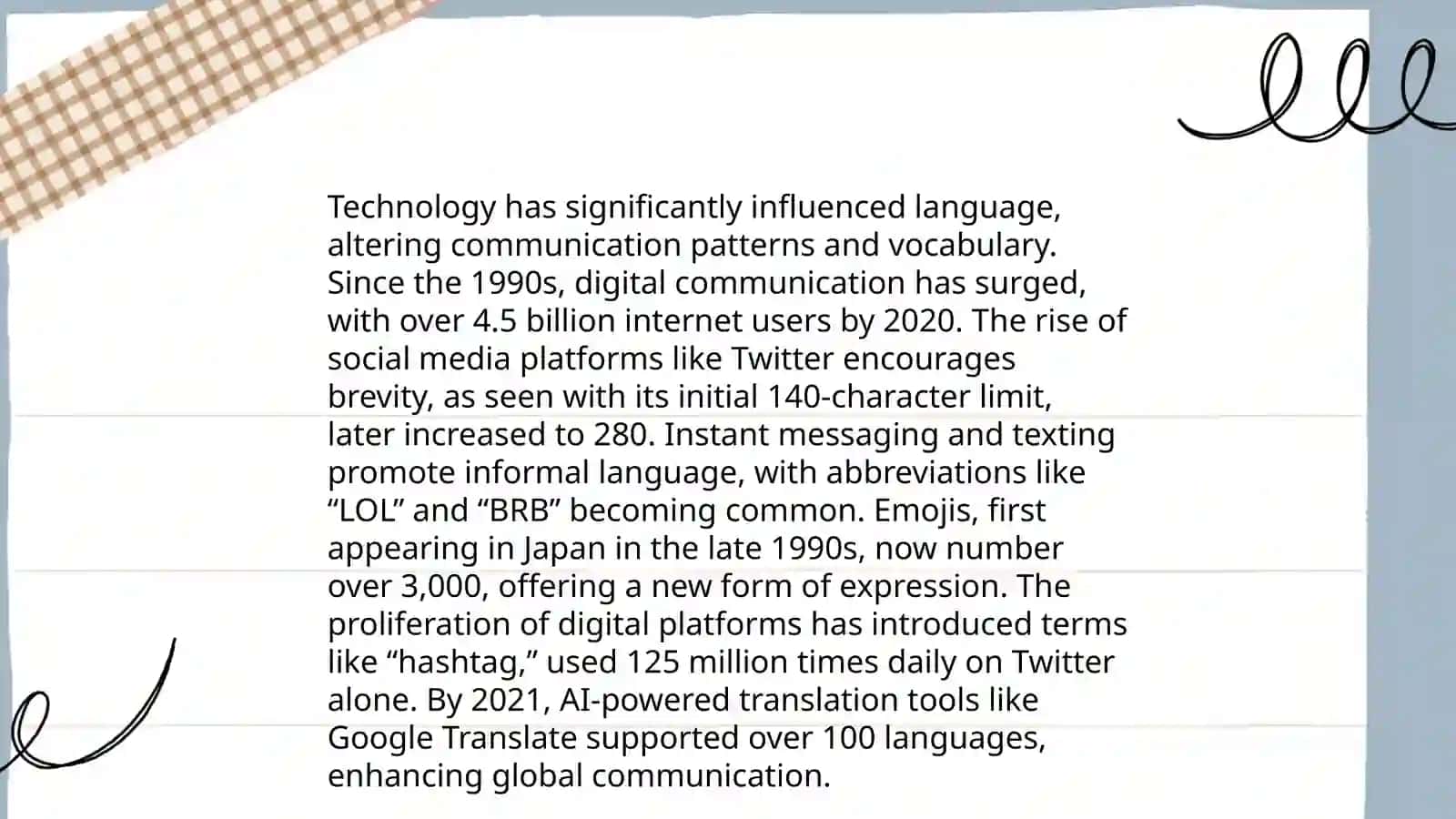 Development of Loanwords 4