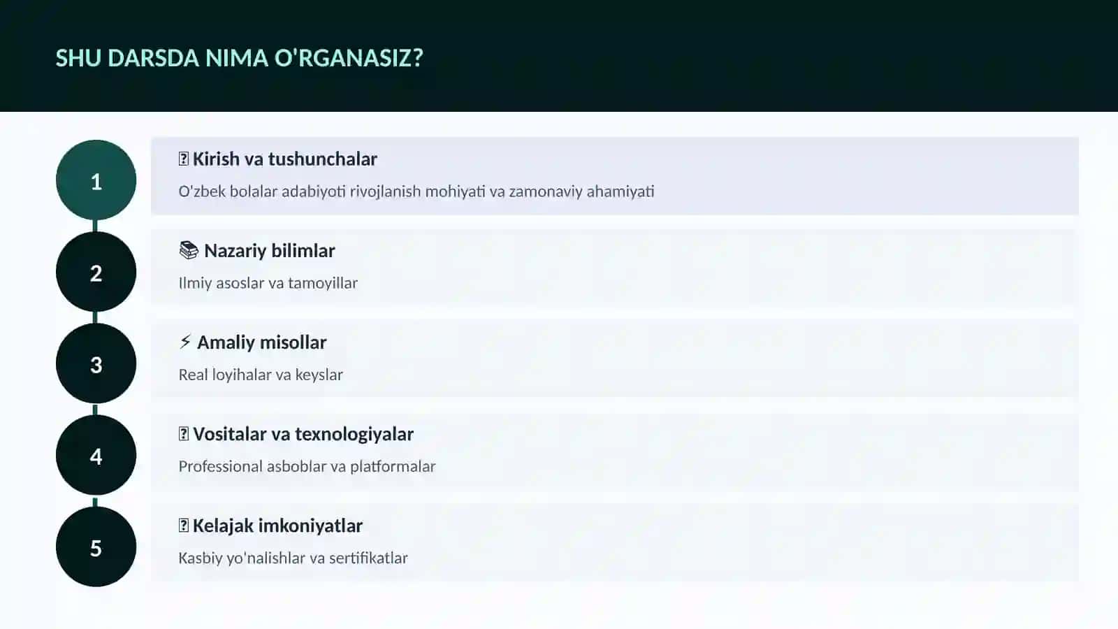 O'zbek bolalar adabiyoti rivojlanish 4