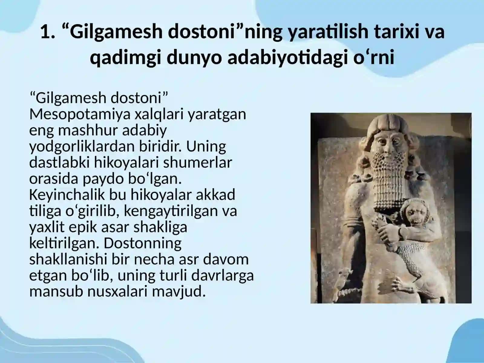 Gilgamesh haqida doston 4