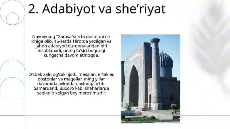 O'zbekistonning madaniy merosi 4