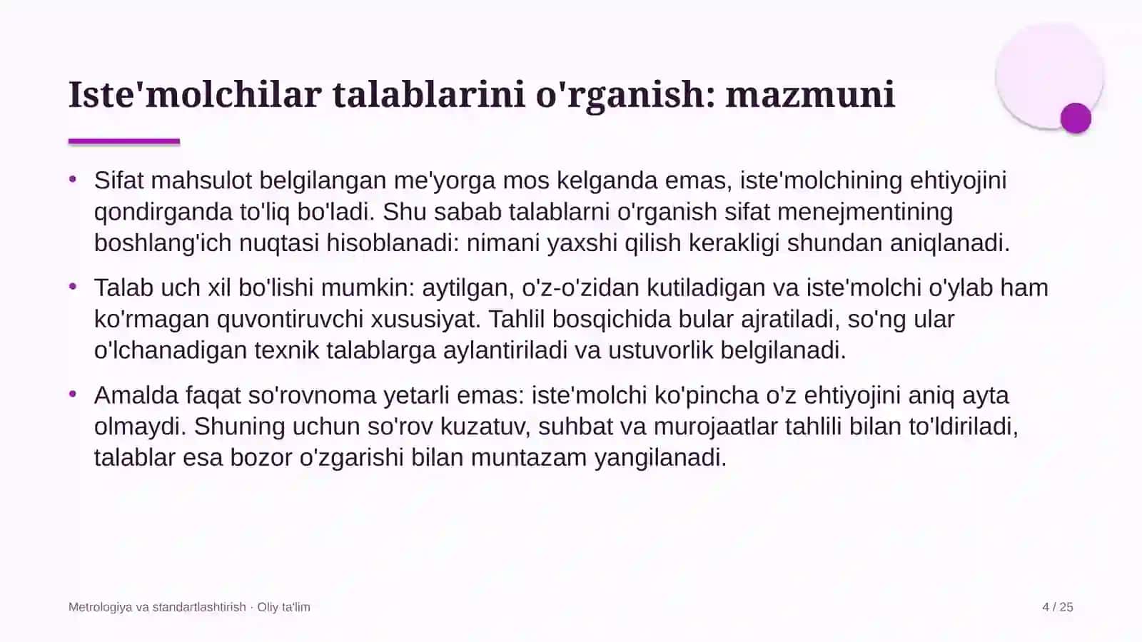 IT-ta'lim markazlarida iste'molchilar talablarini o'rganish 4