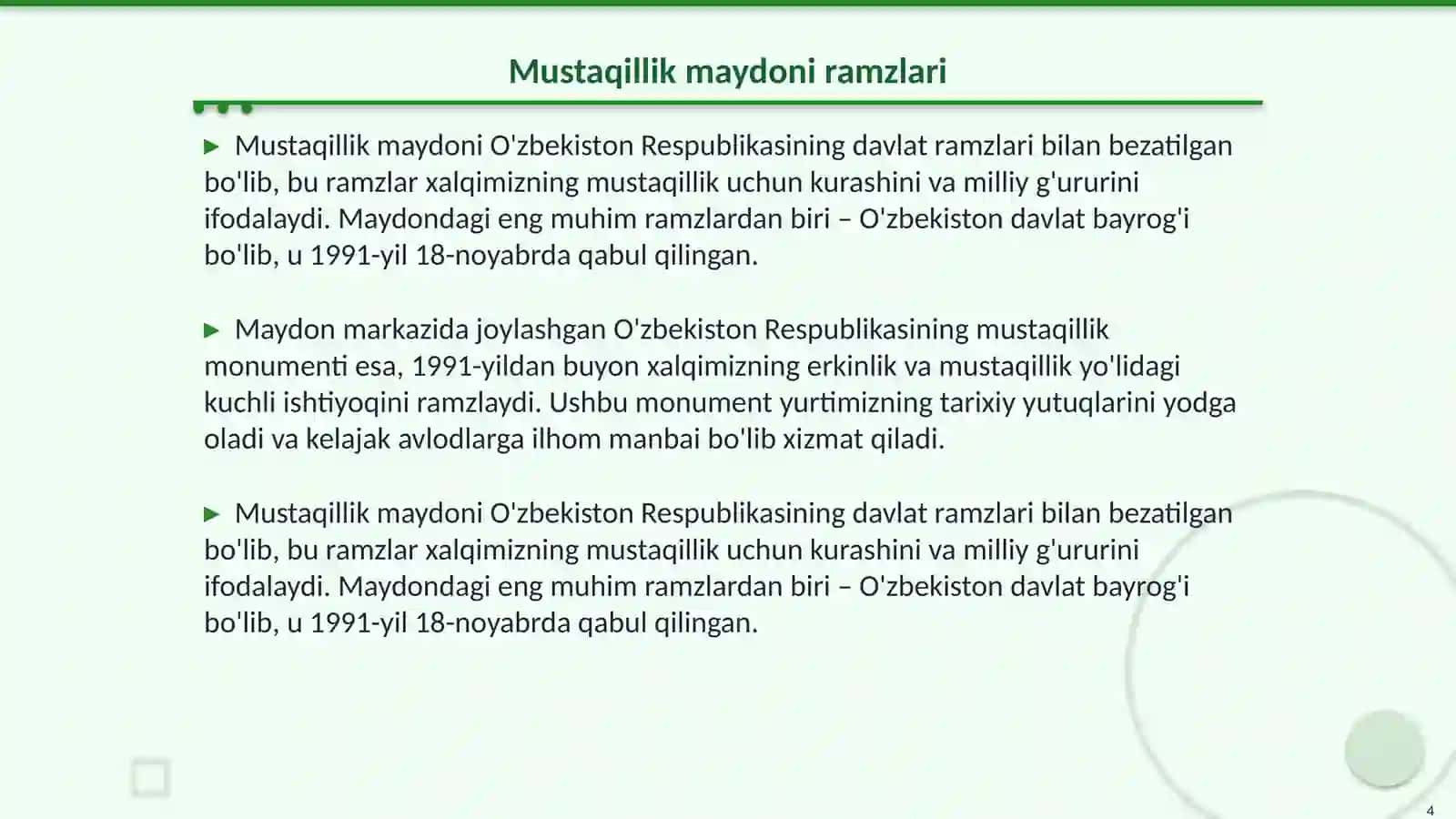 Mustaqillik Maydoni 4