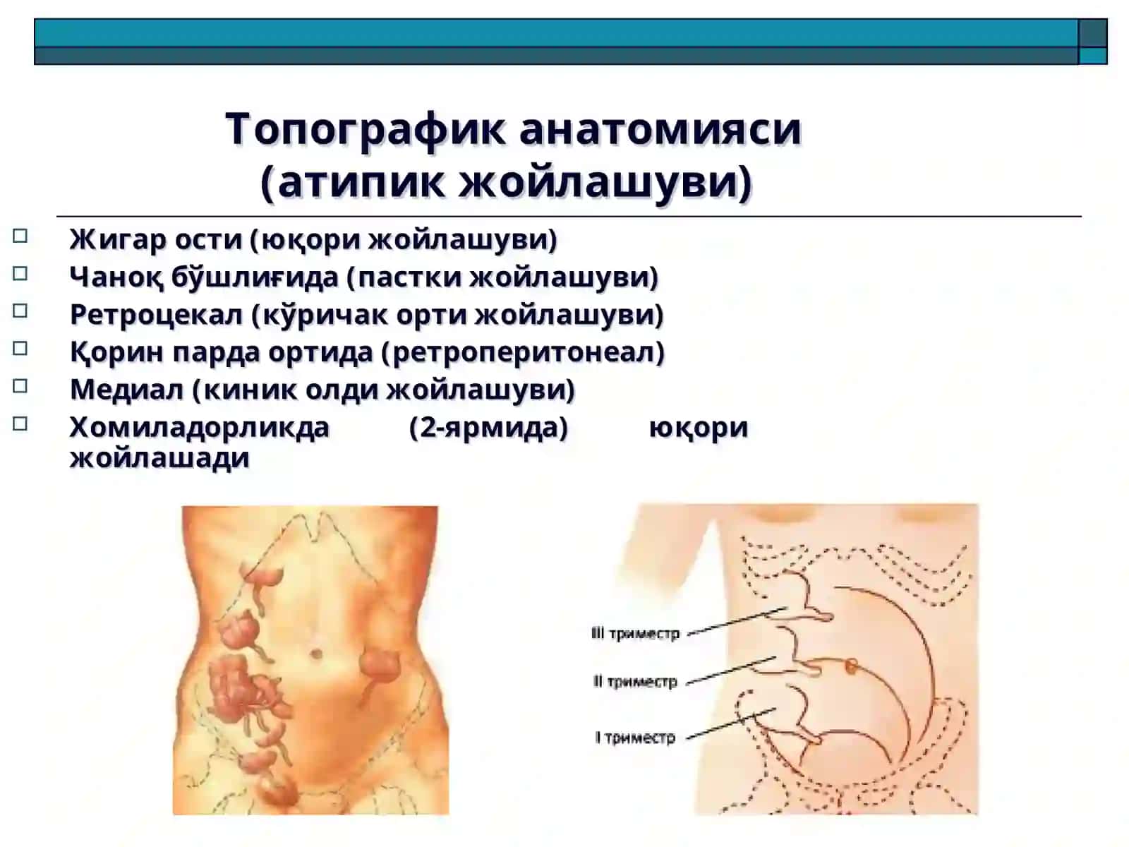 Ўткир аппендицит ва унинг асоратлари 4