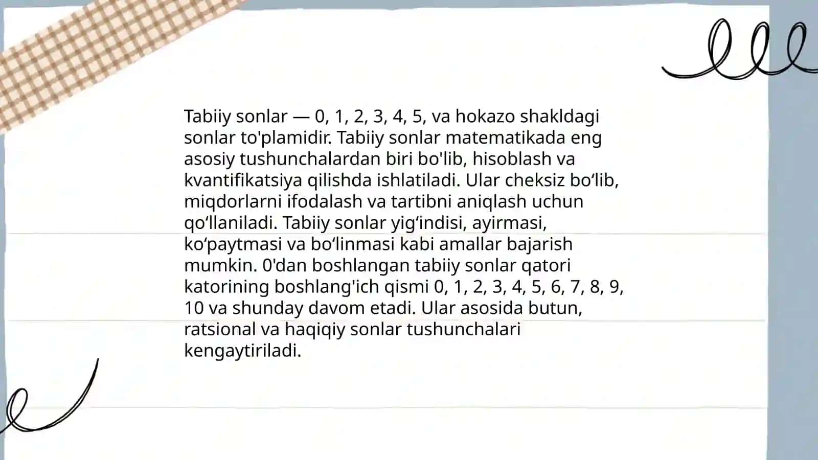 Amaldagi 4-sinf matematika darsliklarini misol va masalalarini ishlash 4