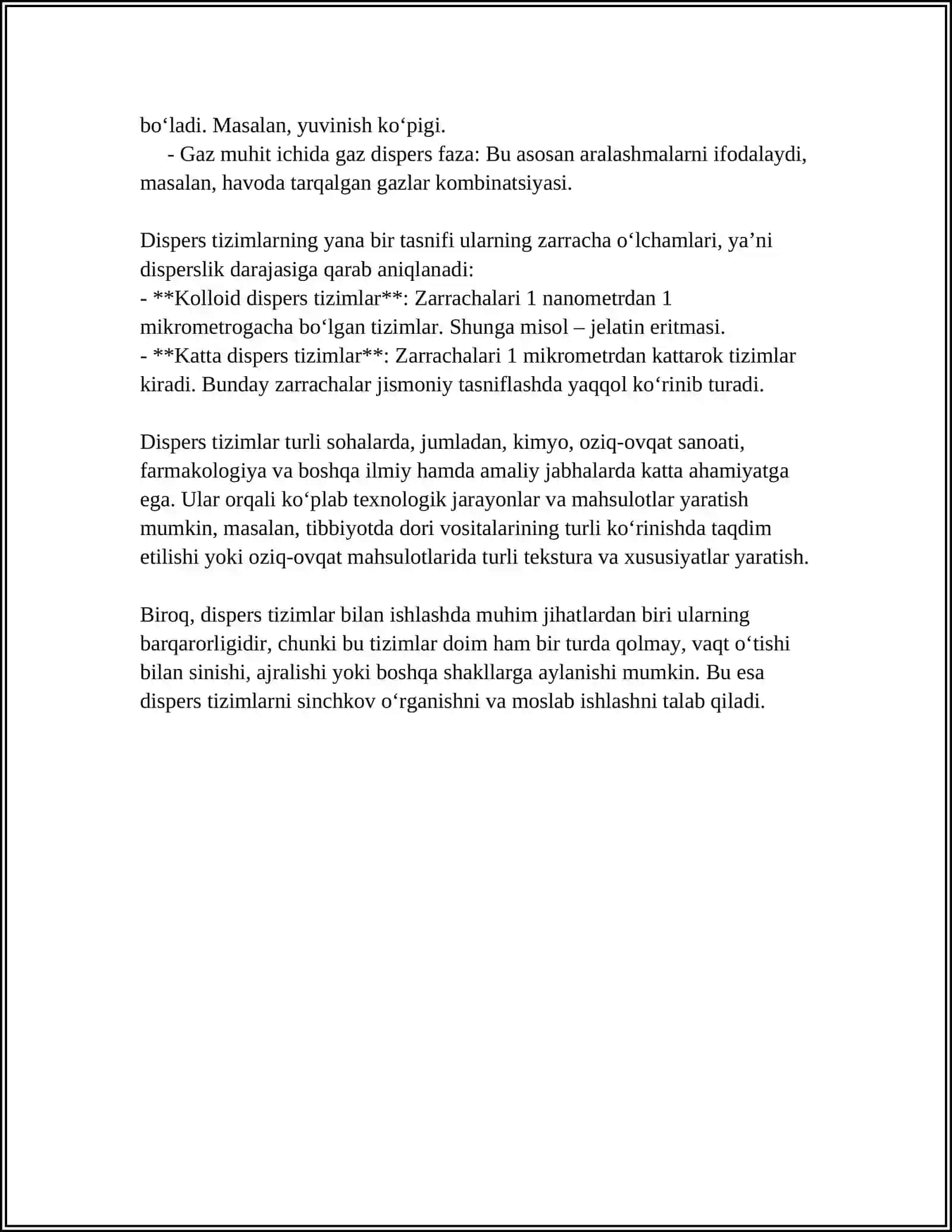 DISPER SISTEMALAR 4