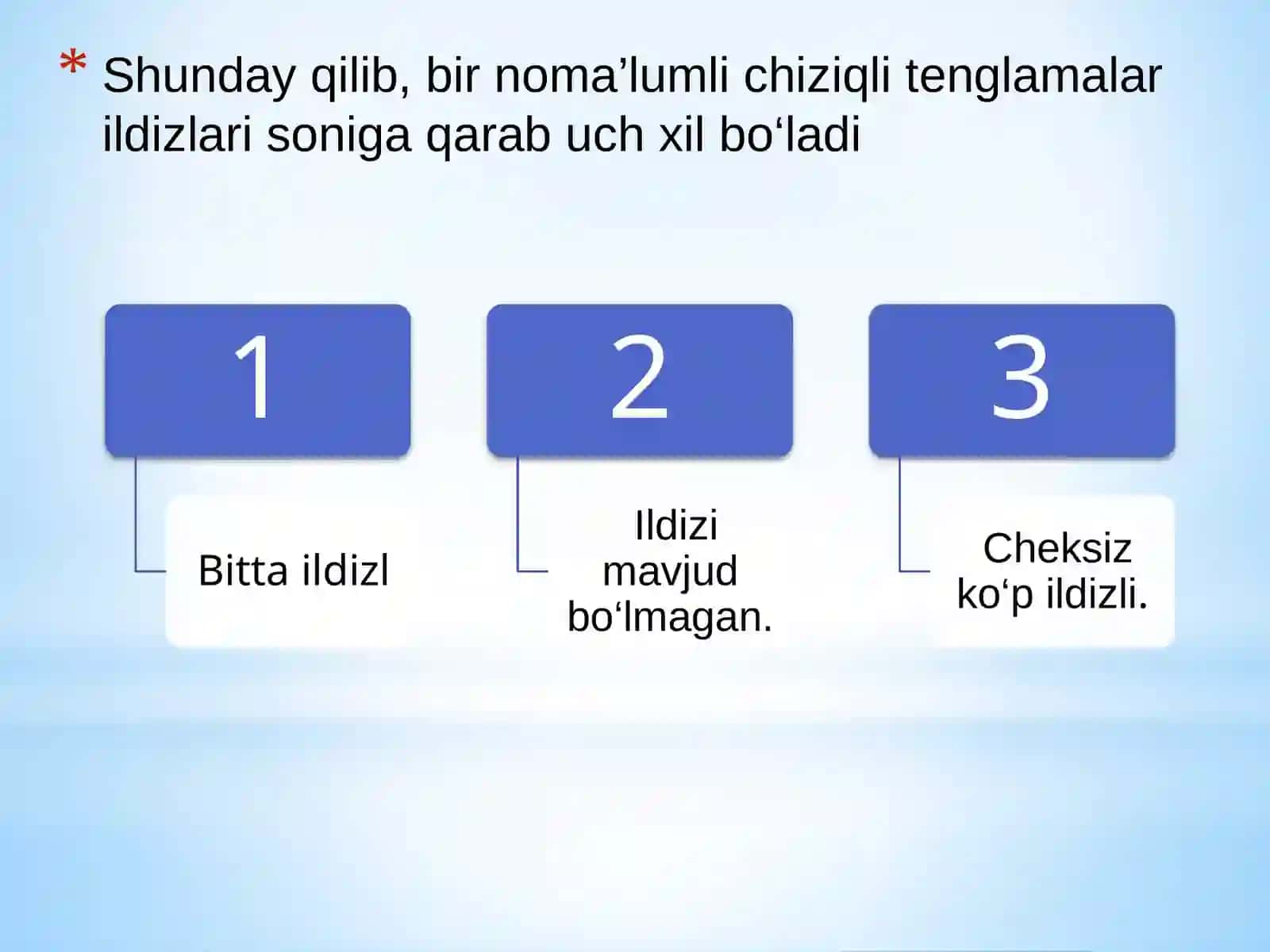 BIRNOMA’LUMLI CHIZIQLITENGLAMALAR 4