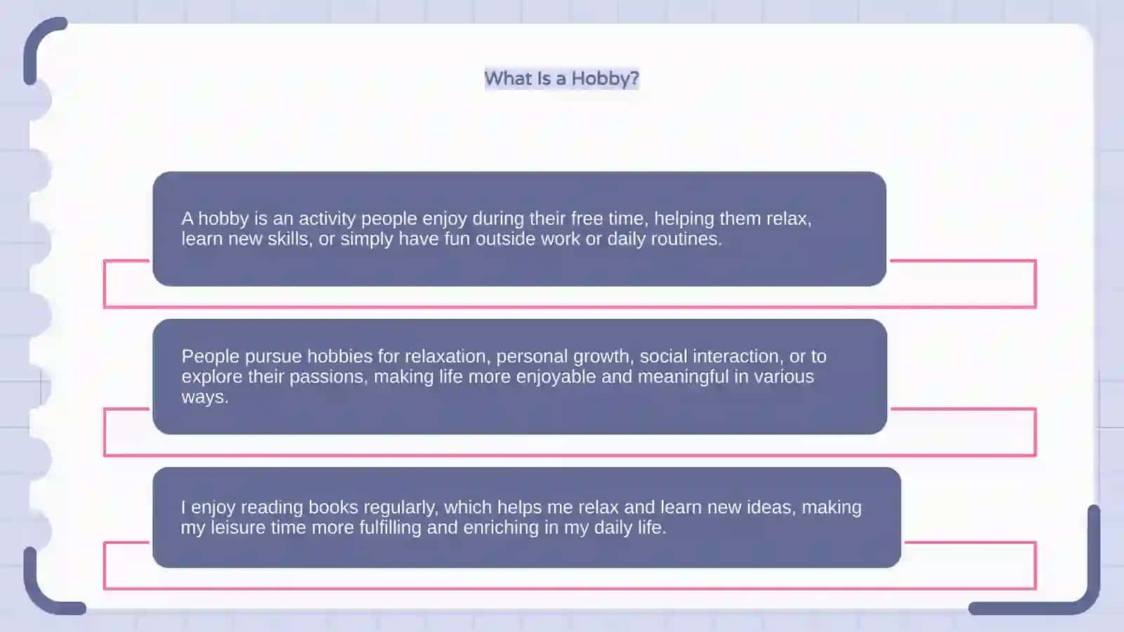 Introduction to Hobbies 4