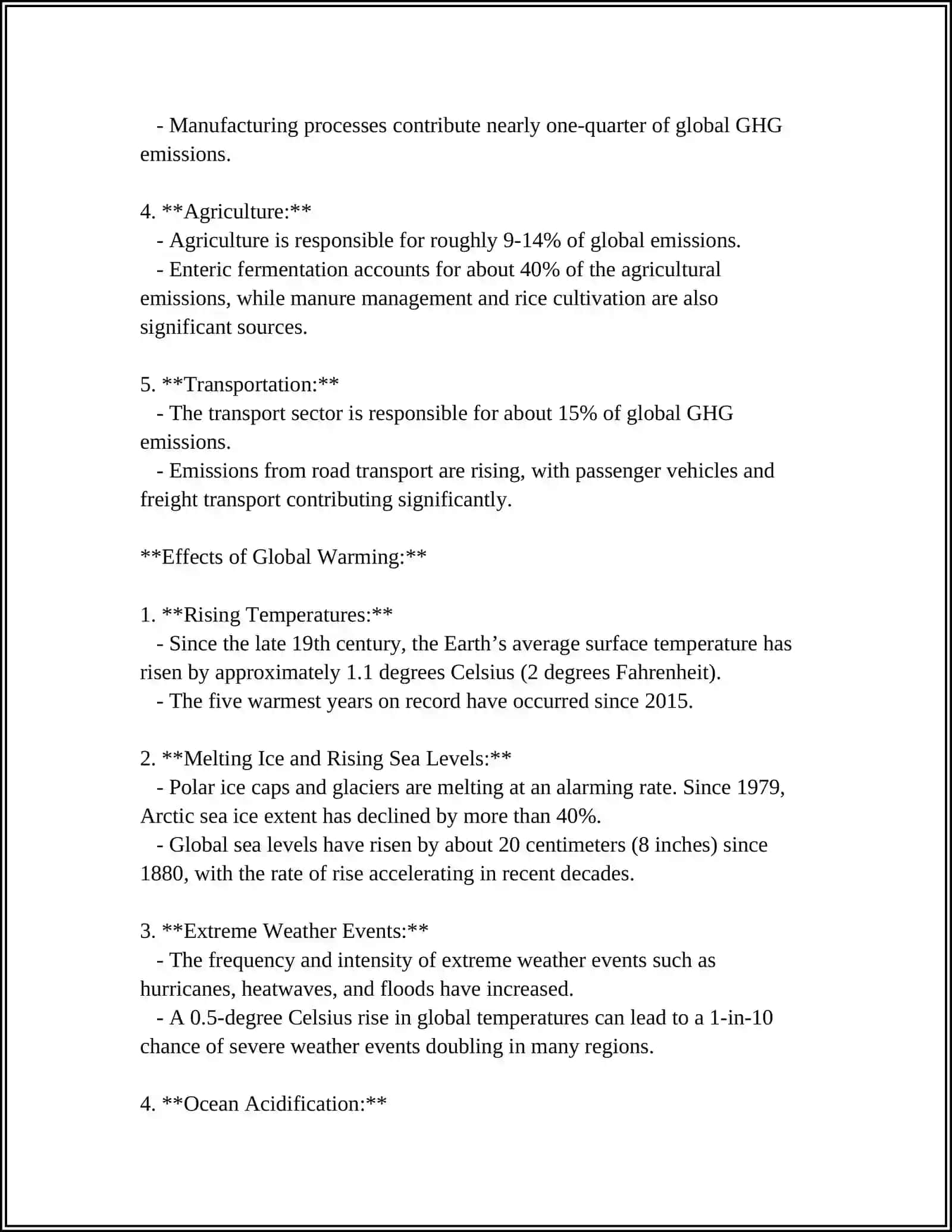 Climate Change and Its Prevention 4