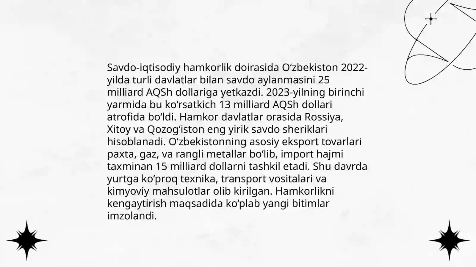 O'zbekiston va Indoneziya diplomatik munosobatlar 4