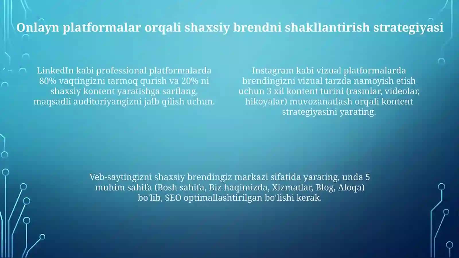 Shaxsiy brending 4