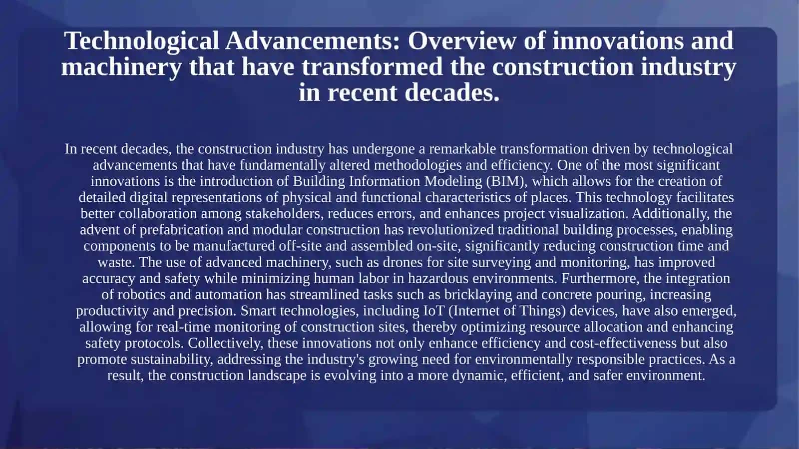 About construction. Then and now. 4