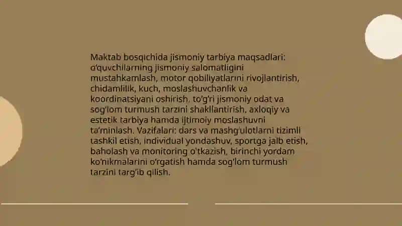 Jismoniy tarbiya nazariyasi va metodikasi 4