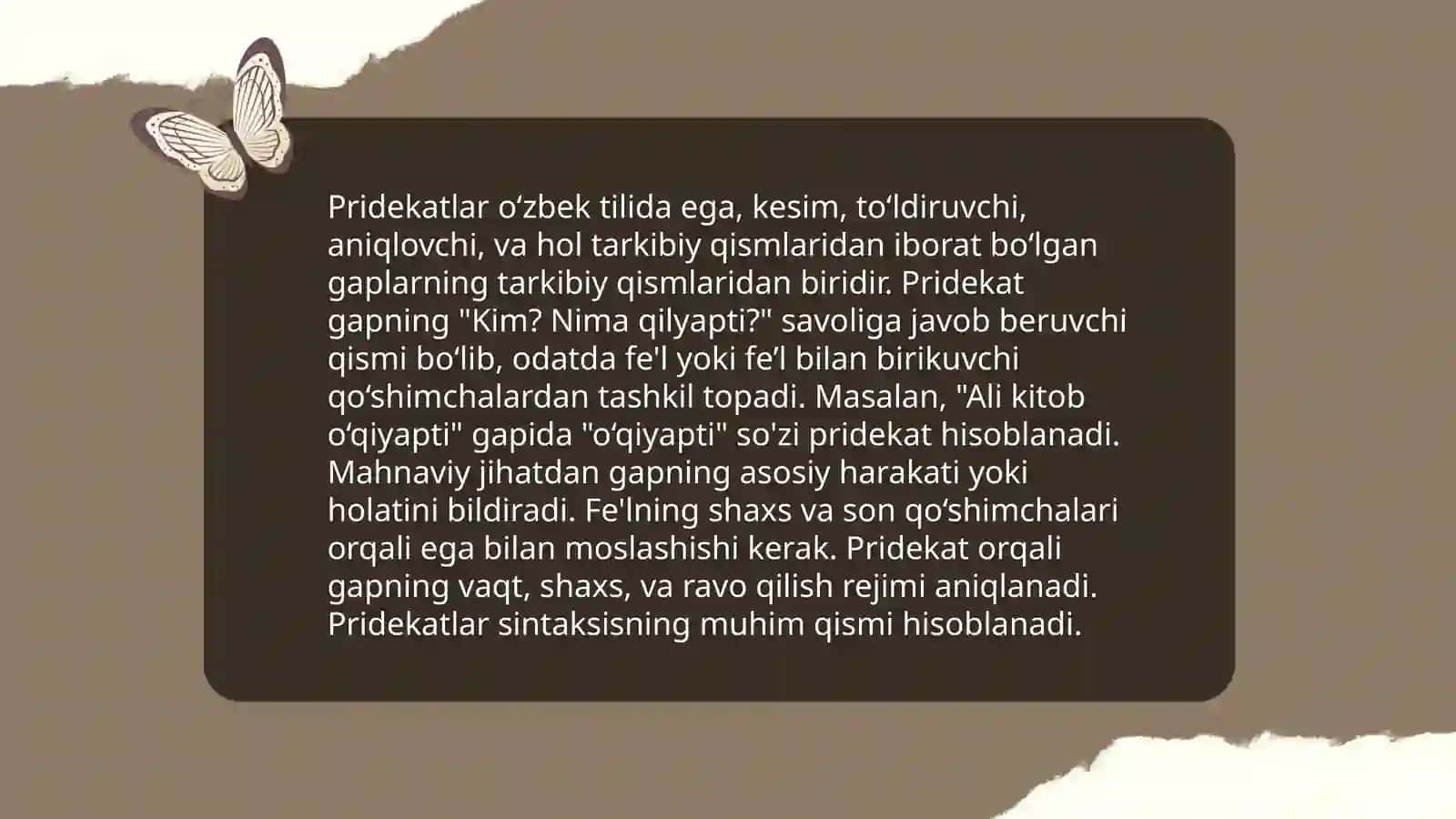 Pridekatlar va ular ustida amallar 4