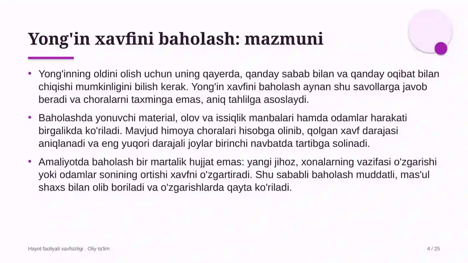Ko'mir konlarida yong'in xavfini baholash 4