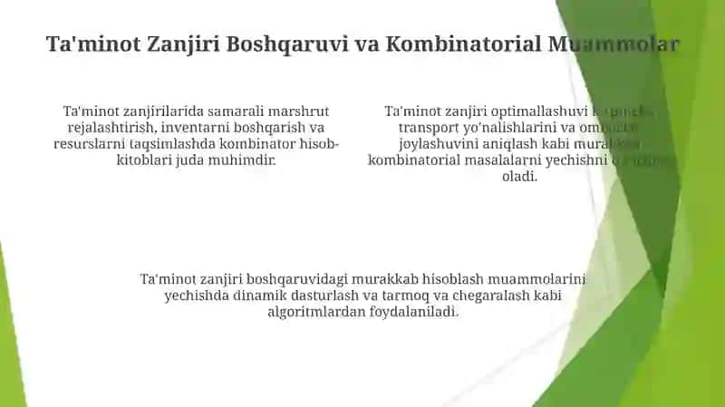 Kasbga doir kombinator hisob-kitoblar 4