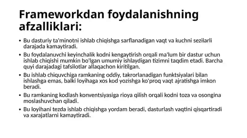 Python frameworklar haqida 4