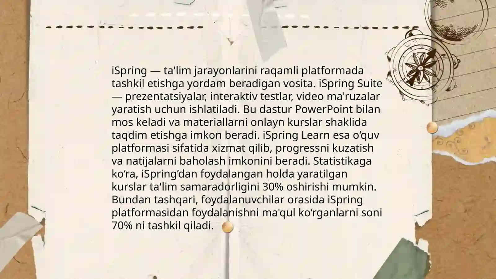 Isprin dasturi va uning imkoniyatlari 4