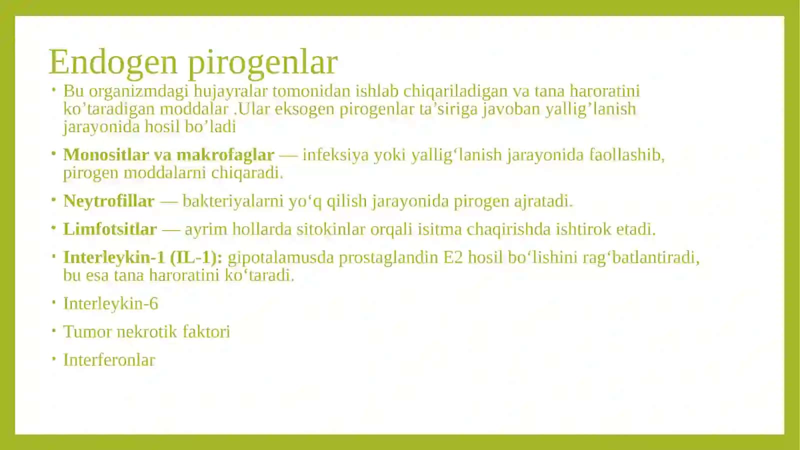 Pirogen moddalar 4