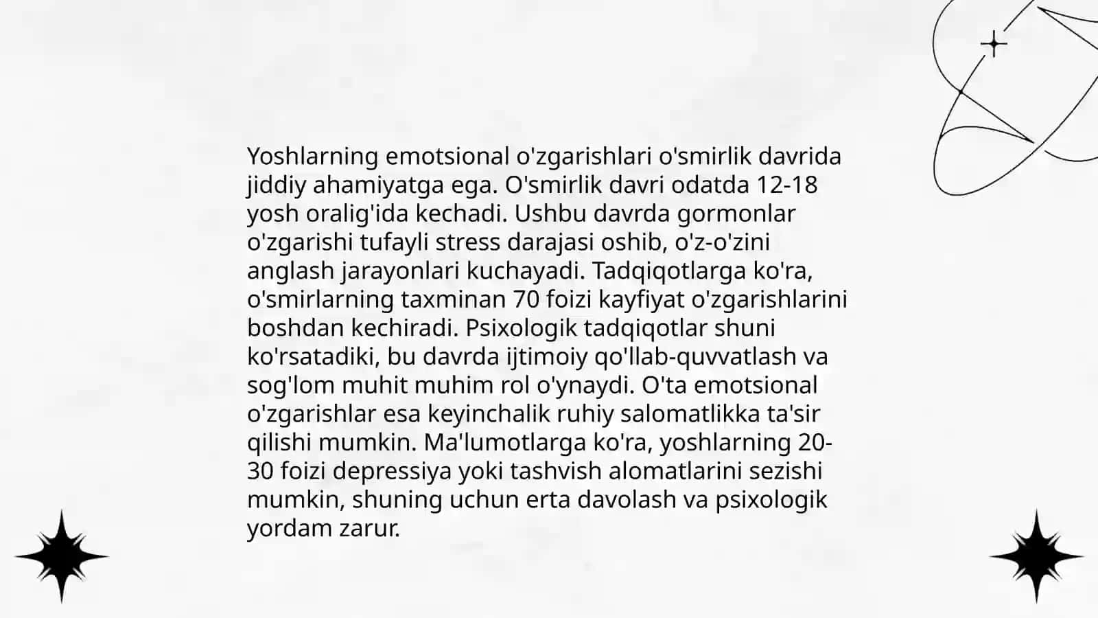 Yolshlarni oliaga tarbiyalash psixologiyasi va muommosi 4