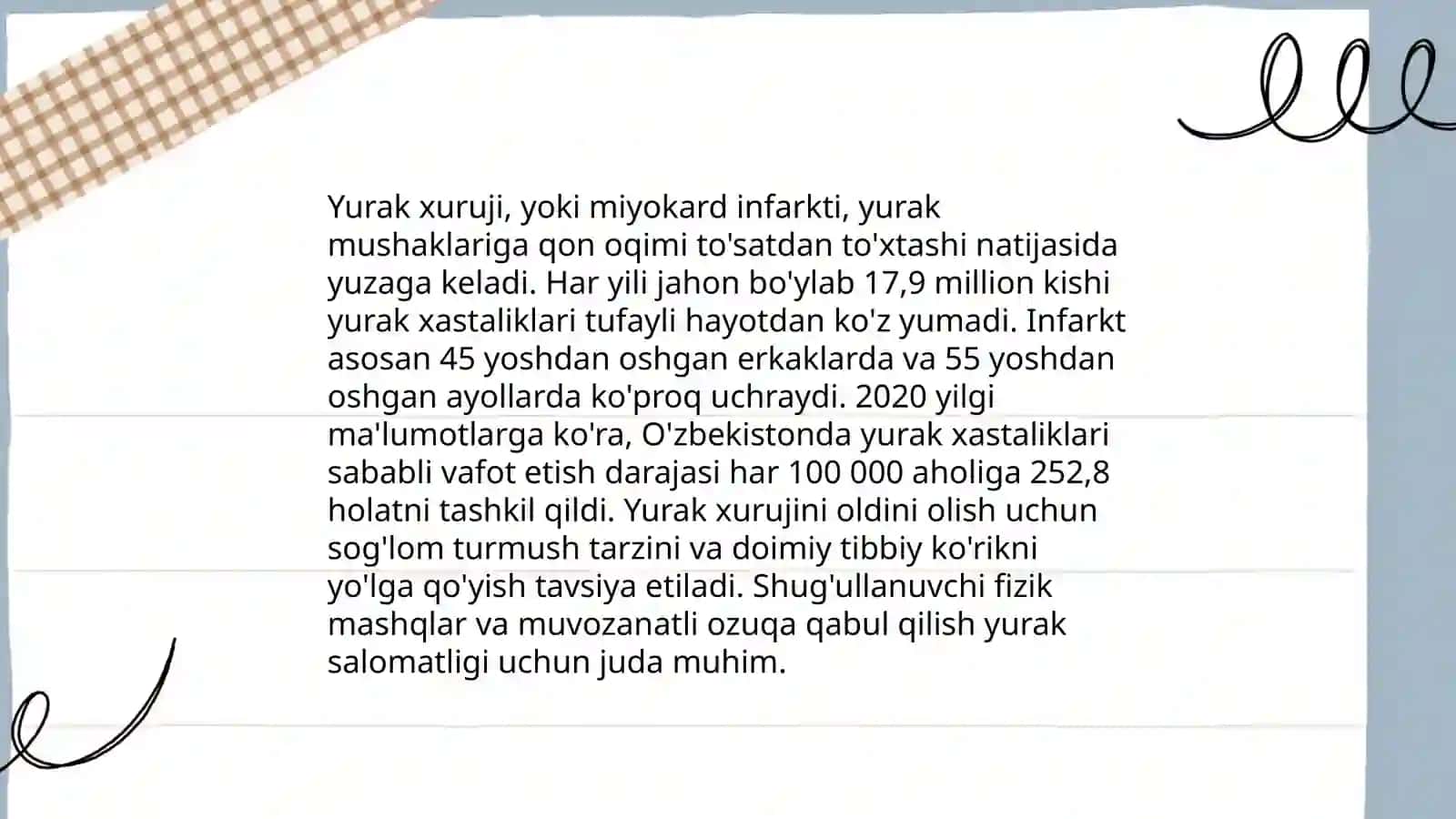 Yurak kassaliklari 4