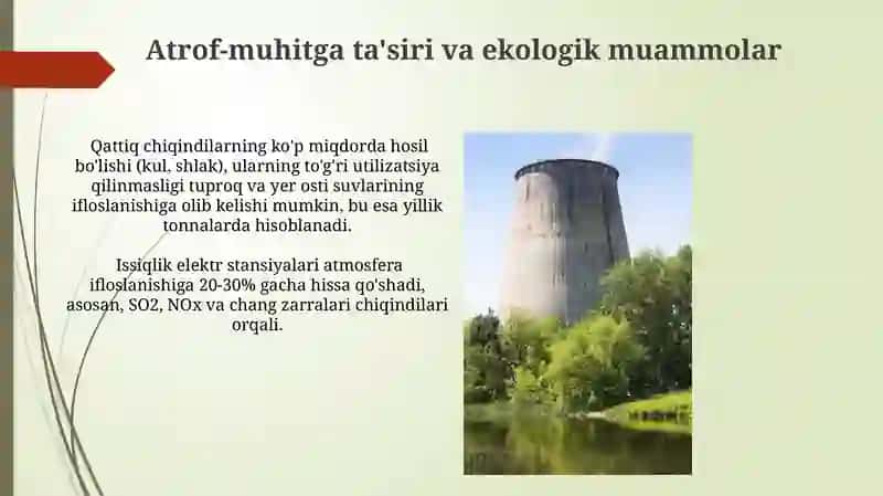 Issiqlik elektr stansiyalari 4
