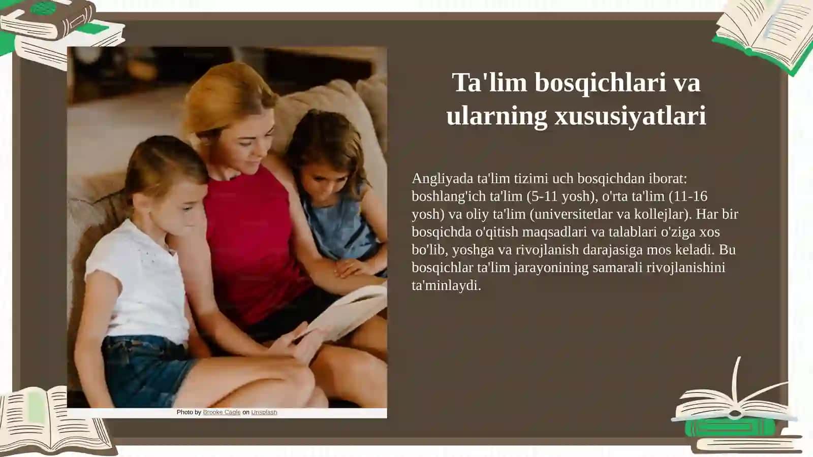 Angliya ta'lim tizimi. 4