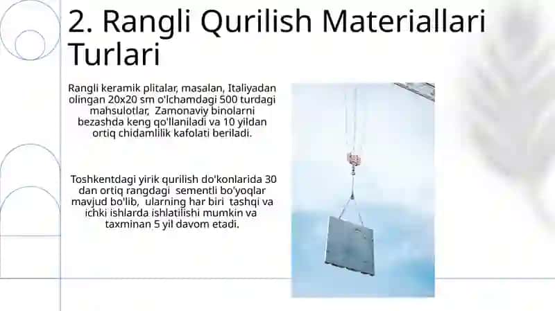 Rangli pardozbop qurulish materiallari 4
