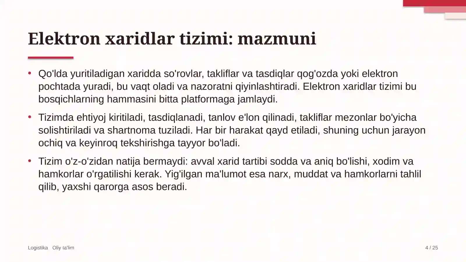 Aviachipta sotish agentliklarida elektron xaridlar tizimi 4