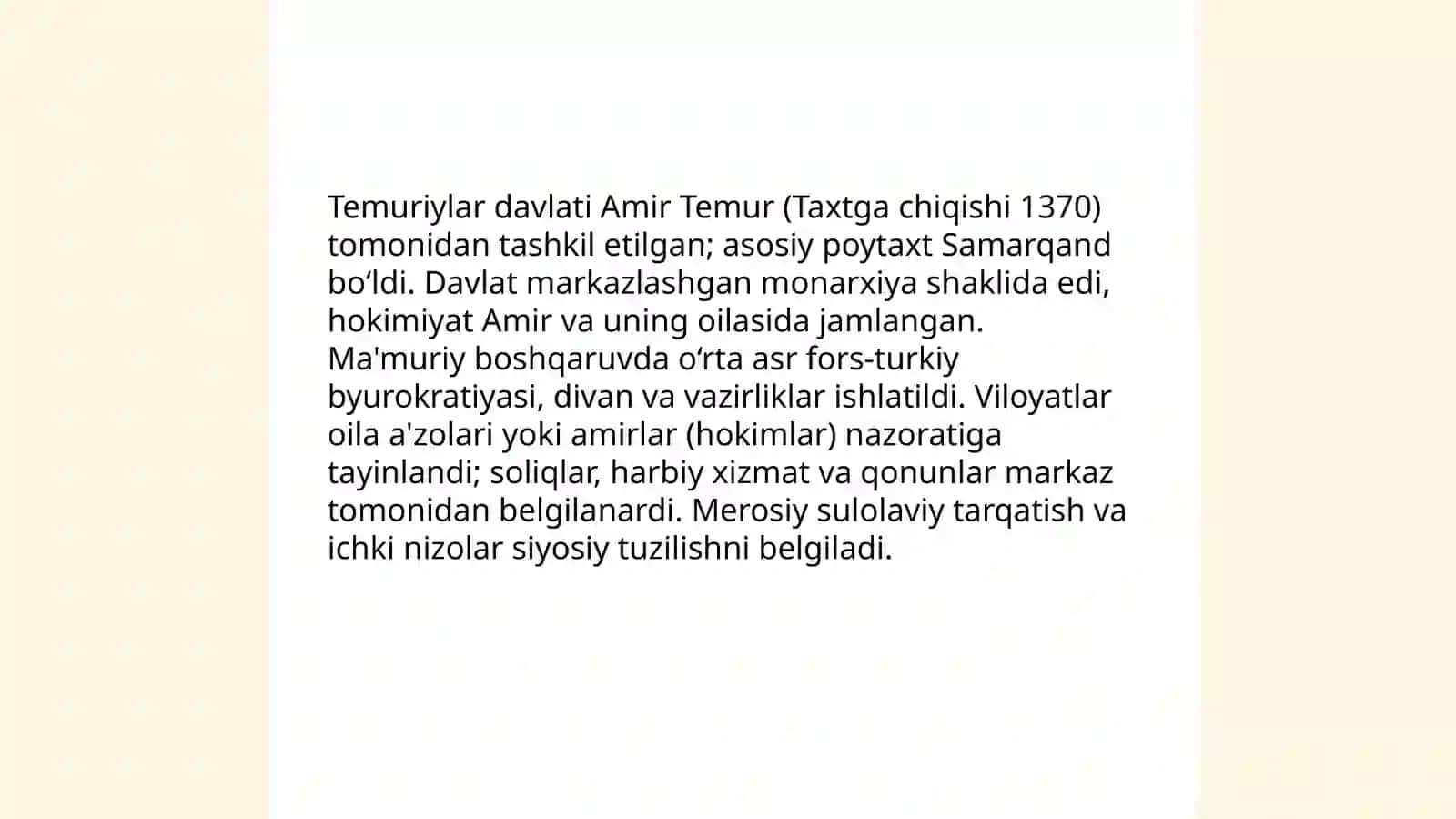 Temuriylar 4