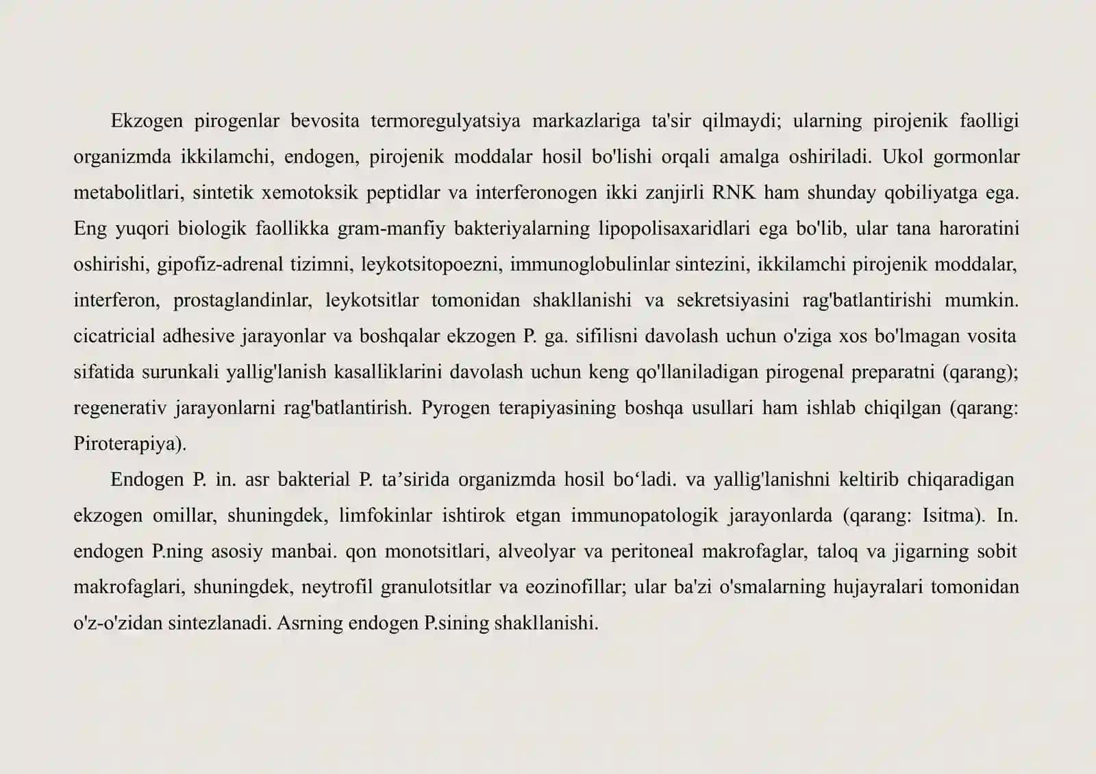 Pirogen moddalar 4