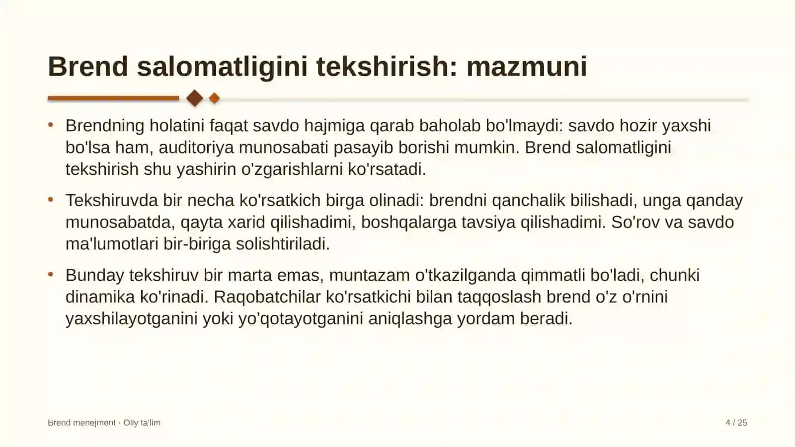 yilqichilikda brend salomatligini tekshirish 5387 4