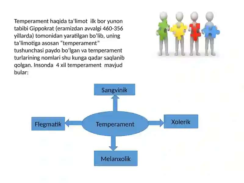 Temperament va xarakter haqida maʼlumot 4