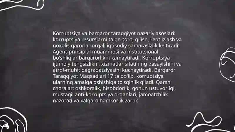 Global jarayonlar va barqaror taraqqiyot falsafasi 4