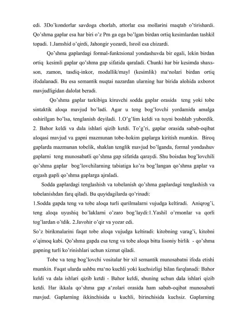 Ko'chirma gap 4
