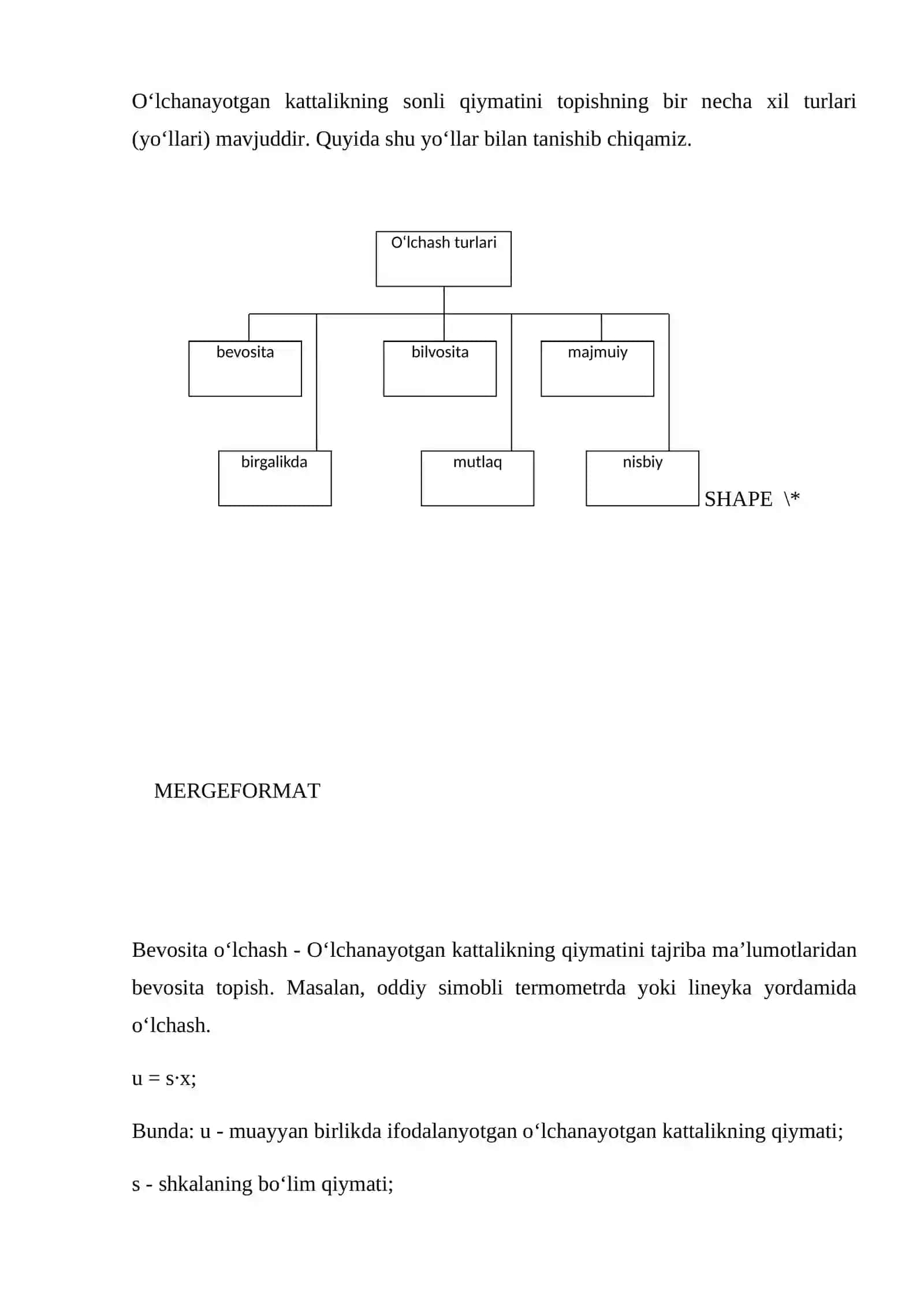O‘lchash usullari va vositalari 4