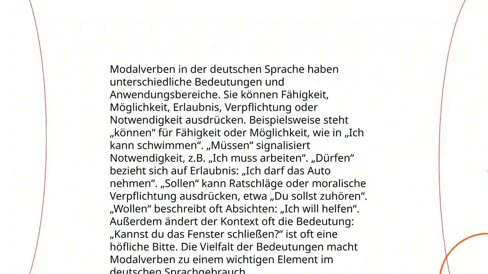 Modal verben 4