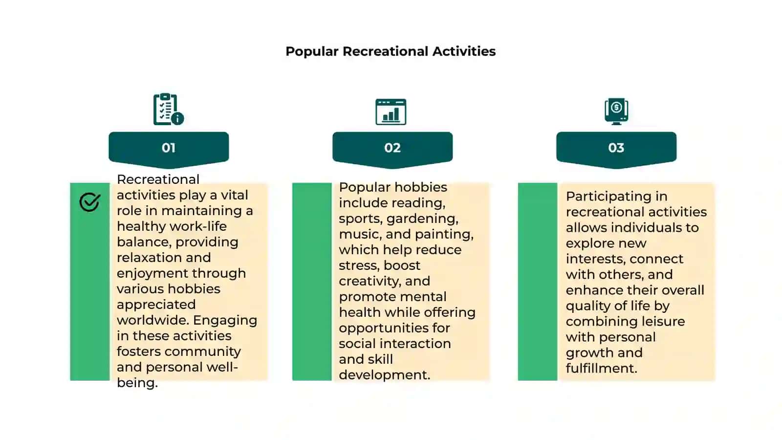 Hobbies and Recreational Activities 4