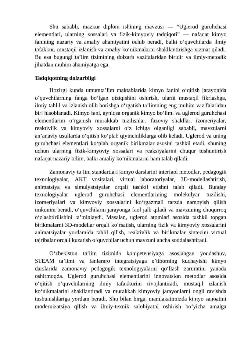 Uglerod Guruhpachasi Elementlari 4