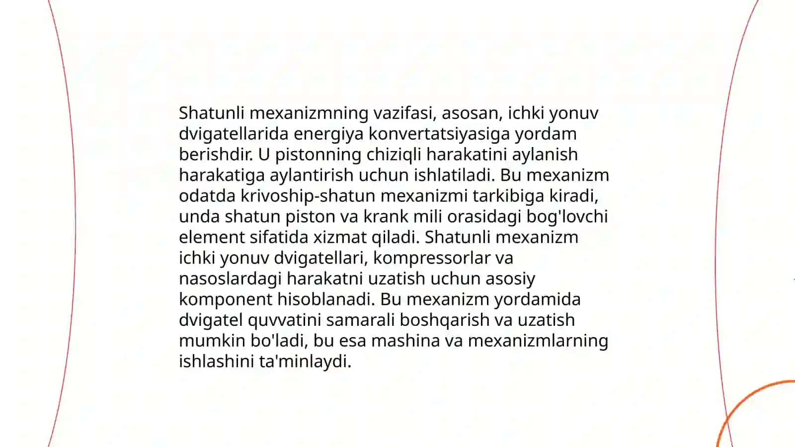 Kirvoship-shatunli mehanizim 4