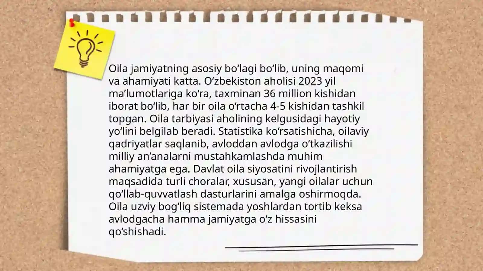 Oia tarbiyasi asoslari 4
