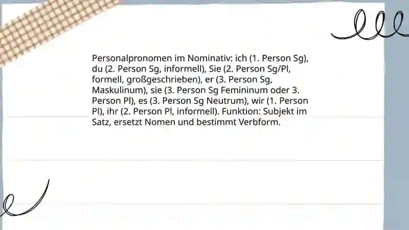 Personalpronomen 4