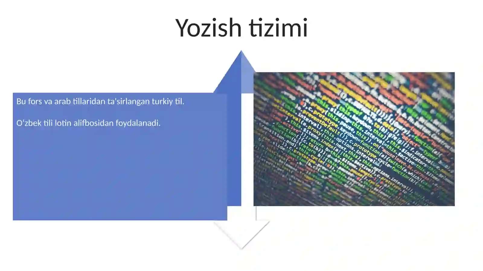 Oʻzbek tilining xususiyatlari 4