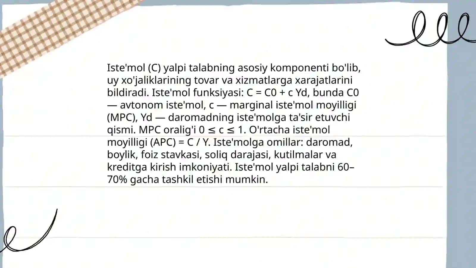 Yalpi talab 4