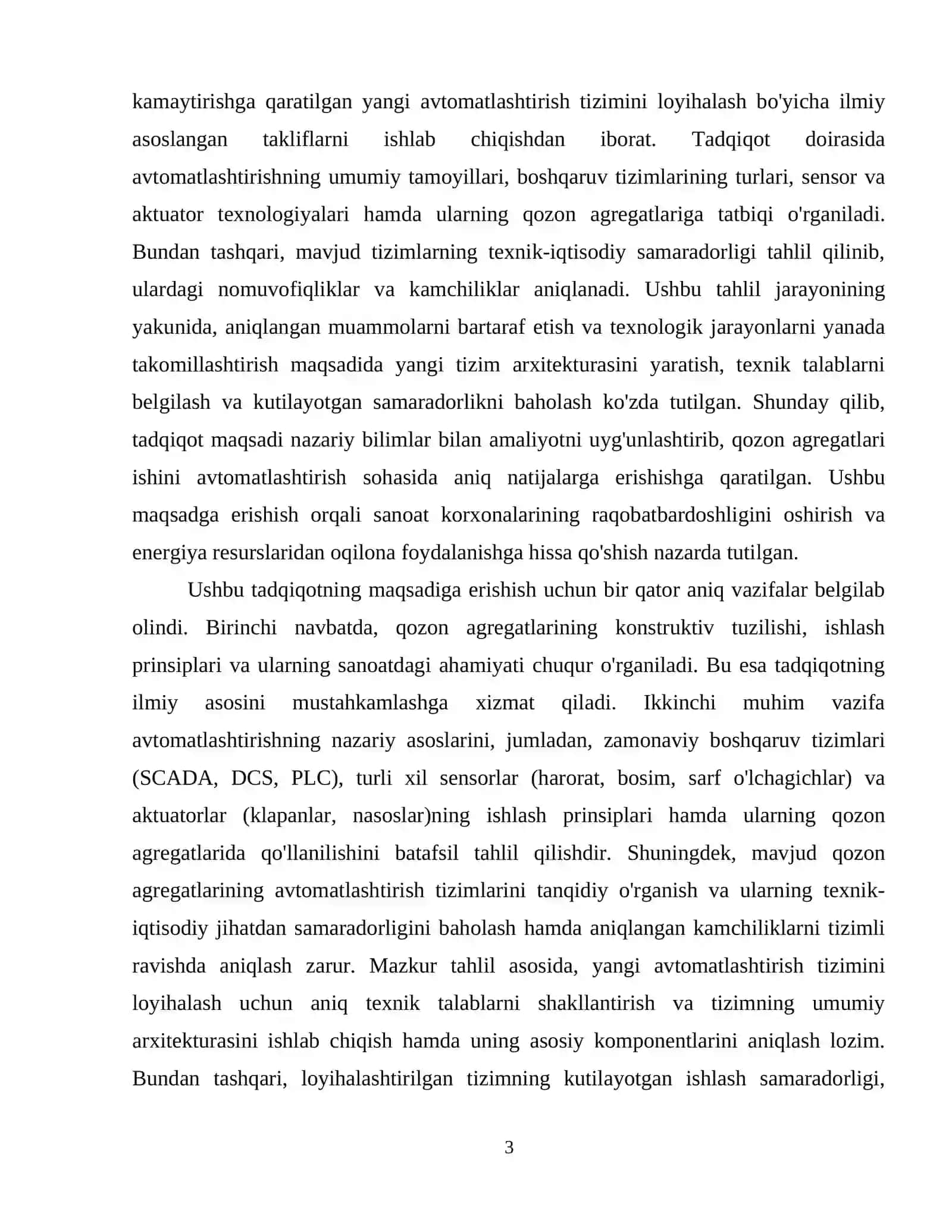 Qozon agregati ishini avtomatlashtirish 4