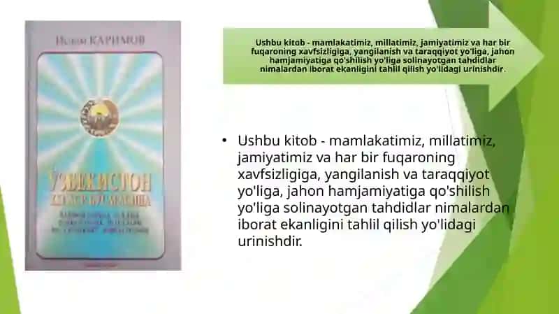 O`zbekiston XXI asr bo'sag'asida 4