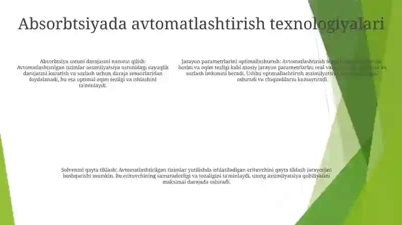 Absorbsiyta Jarayonini Avtomatlashtirish 4