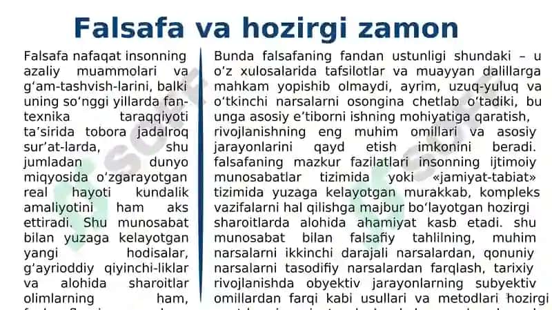 Global jarayonlar va barqaror taraqqiyot falsafasi 5