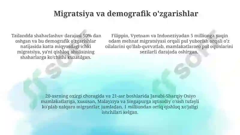 Janubi-Sharqiy Osiyo mamlakatlari 5