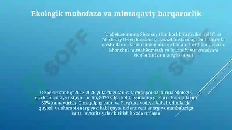 O'zbekistonning tashqi siyosati 5