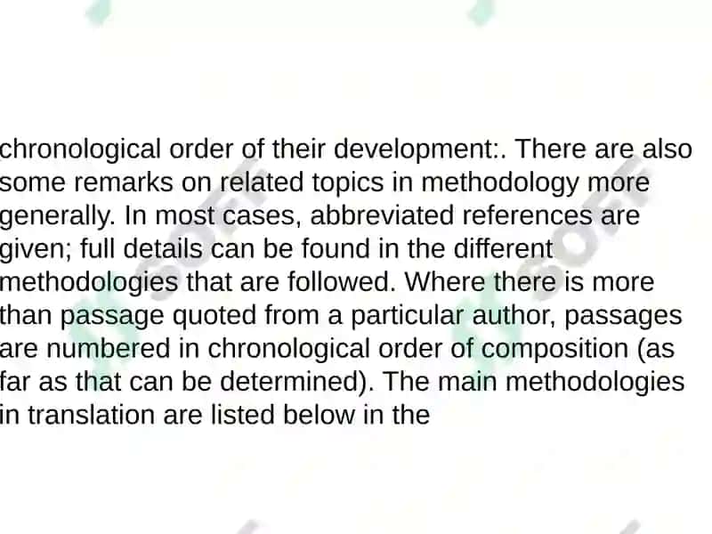 Methodology 5